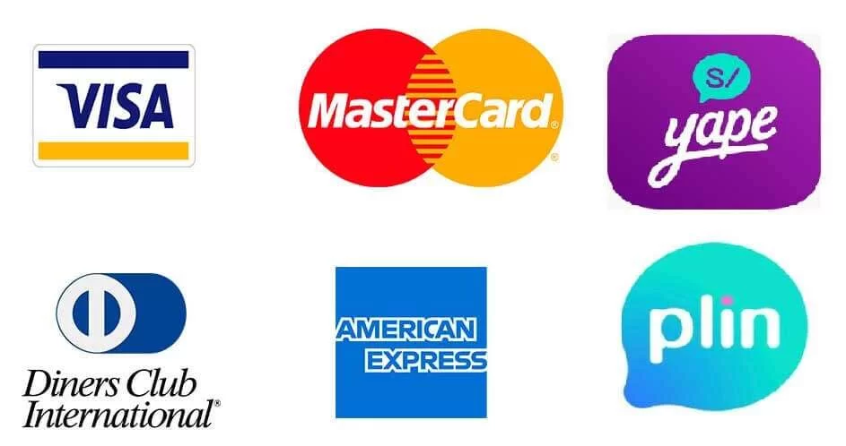 Aceptamos todas las tarjetas