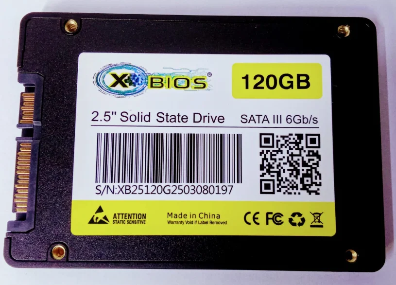 SSD 120 Gb X BIOS 2.5